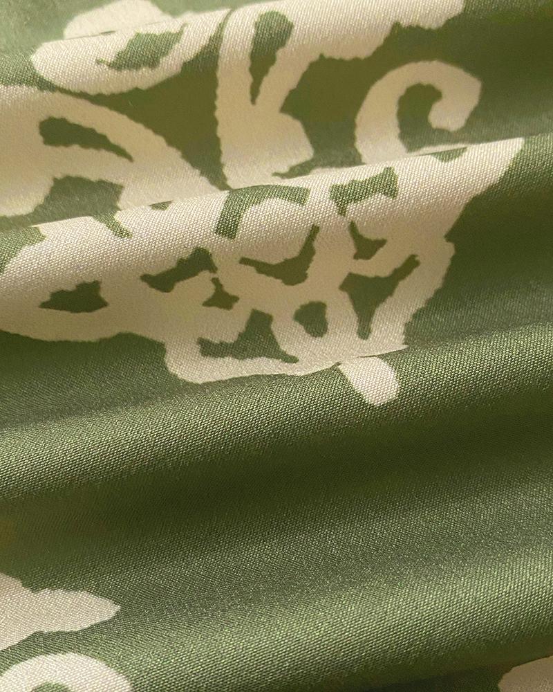 Floral Print V Neck Sleeveless Blouse Casual Slim Fit Business Top