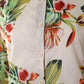 Tropical Print Buttoned Top & Shorts Sets