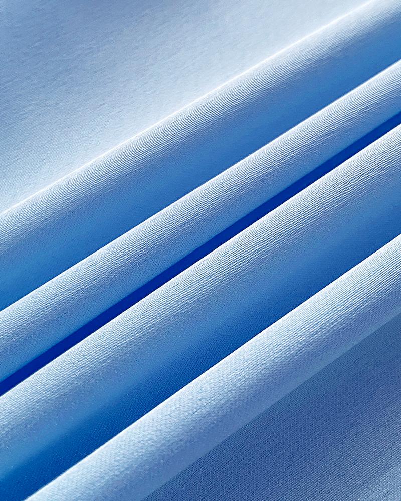 2 Pieces Outfit Weaving Textured Spaghetti Strap Crop Top and Casual Wide Leg Pants Set