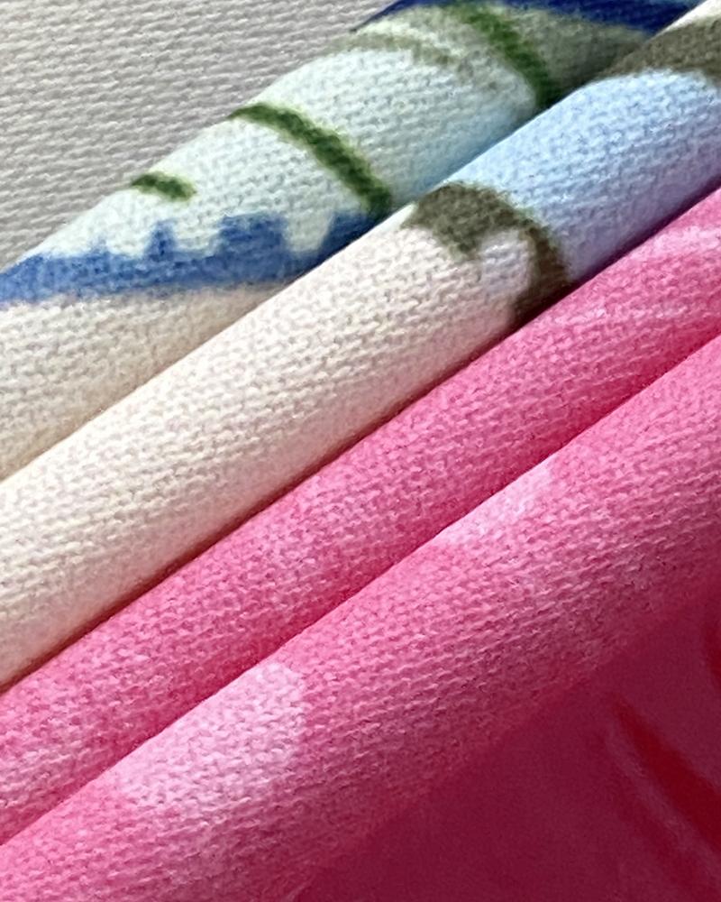 2 Pieces Outfit Floral Print Halter Slit Long Top and Casual Drawstring Shorts Set with Pockets