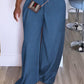 Wide Leg Casual Suspender Jumpsuit