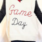 White Vintage Game Day Sweater Vest