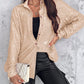 Allover Sequin Button down Long Sleeve Shirt Top
