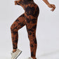Seamless Butt Lift High Waist Tie Dye Yoga Pants Workout Leggings