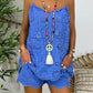 Eyelet Embroidery Tassel Top & Shorts Set