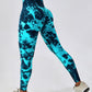Seamless Butt Lift High Waist Tie Dye Yoga Pants Workout Leggings