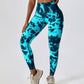Seamless Butt Lift High Waist Tie Dye Yoga Pants Workout Leggings