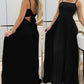 Square Neck Spaghetti Strap Pleated Maxi Dress Back Tied Detail Casual Flowy Long Dress
