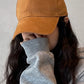 honey gold Patchwork Versatile Adjustable Baseball Cap
