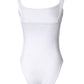 U Neck Sleeveless Ribbed Bodysuit