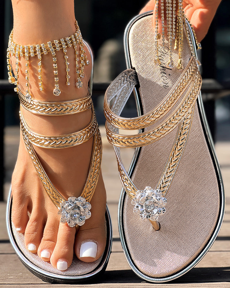 3 Pieces Off Shoulder Multi Ways Split Sleeve Casual Shorts Set (Without Belt)