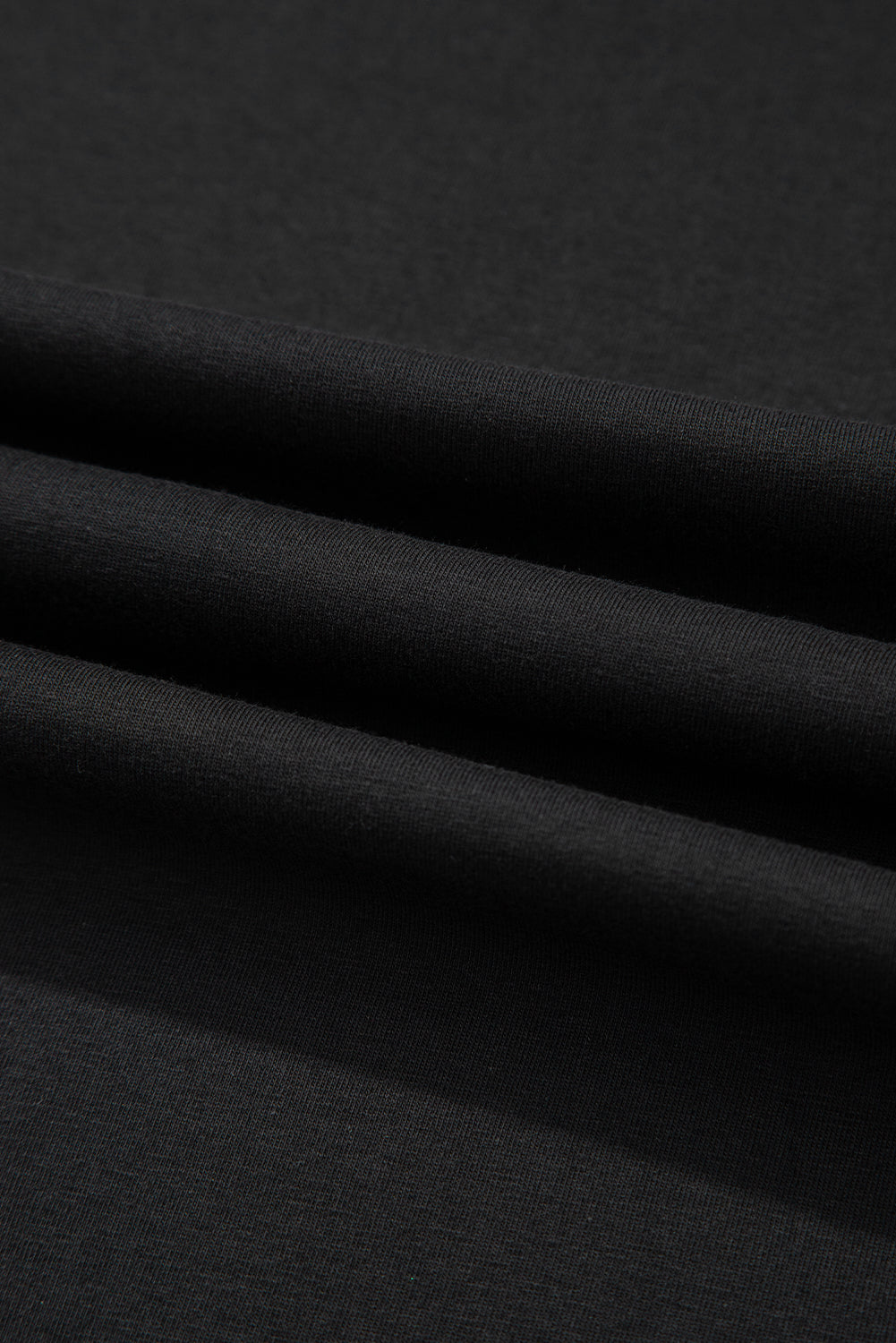 Black Nashville Guitar Print Crew Neck T Shirt Mini Dress