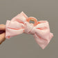 Pink Sweet Bow Knot Large Hair Claw Clip