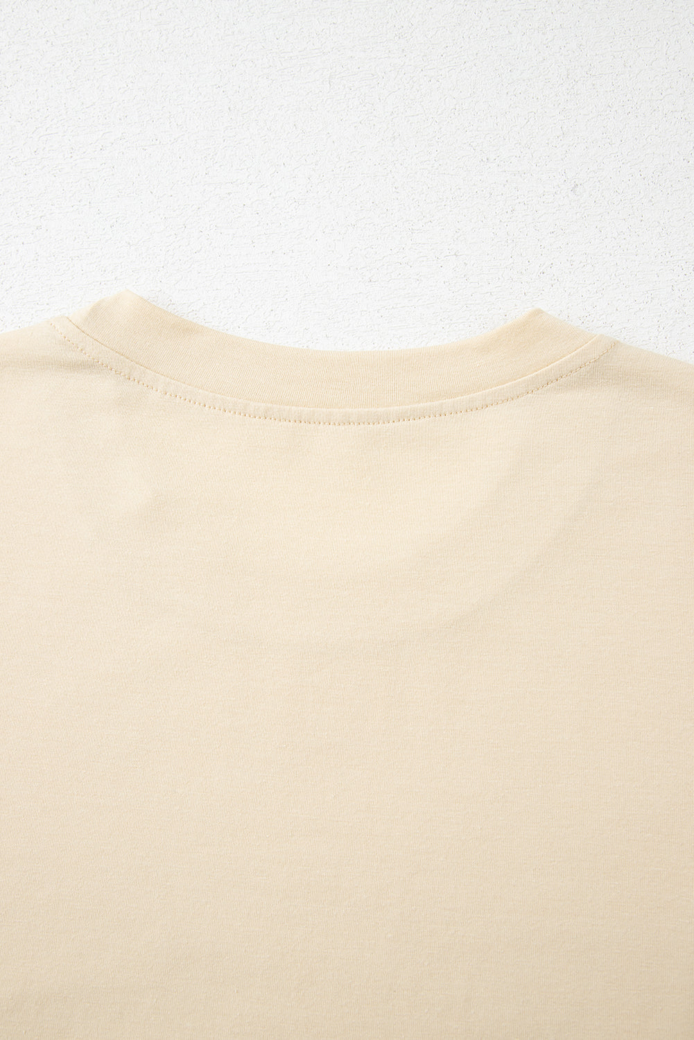 Parchment  Western Burro Cactus Crew Neck Graphic Tee