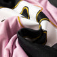 Pink Stripe Color Block Number 22 Print Game Day Loose Long Sleeve Top