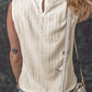 Apricot Guipure Lace Crochet Keyhole Back Tank Top