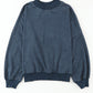 Sky Blue Drop Shoulder Crew Neck Pullover Sweatshirt