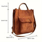 Chestnut Detachable Shoulder Strap Large Corduroy Bag