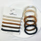 Camel 5Pcs Solid High Elastic Hair Tie