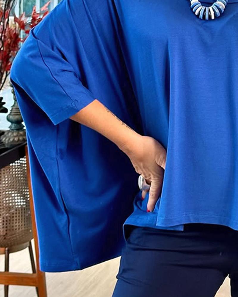 Off the Shoulder Long Sleeve Top Casual Pullover