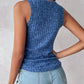 V Neck Sleeveless Ribbed Tank Top