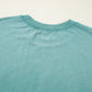 Sea Green MAMA Printed Mineral Wash Crewneck T Shirt