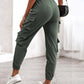 Pocket Design Cuffed Cargo Pants