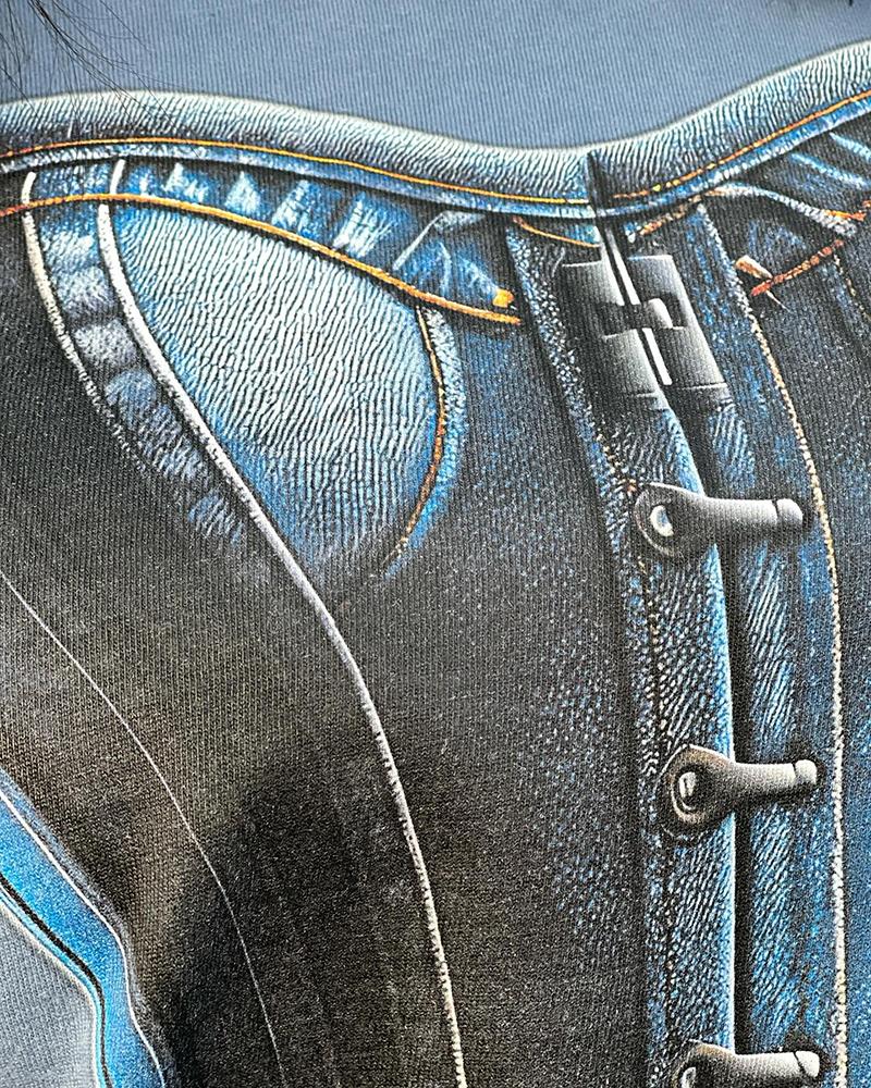 Graphic Print Casual T Shirt