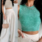 2 Pack Washed Seamless Sleeveless Rib Knit Crop Top