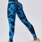 Seamless Butt Lift High Waist Tie Dye Yoga Pants Workout Leggings