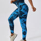 Seamless Butt Lift High Waist Tie Dye Yoga Pants Workout Leggings