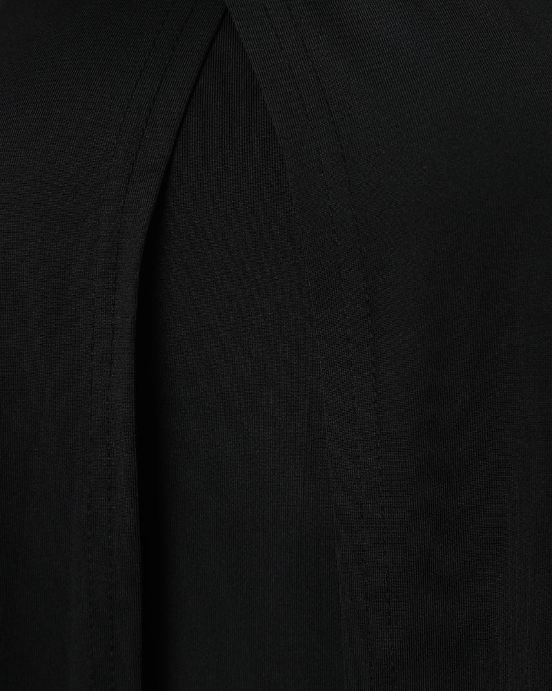 Rhinestone Sleeveless Ruched Asymmetrical Casual Dress