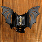 Black Halloween Bat Shape Hair Claw Clip