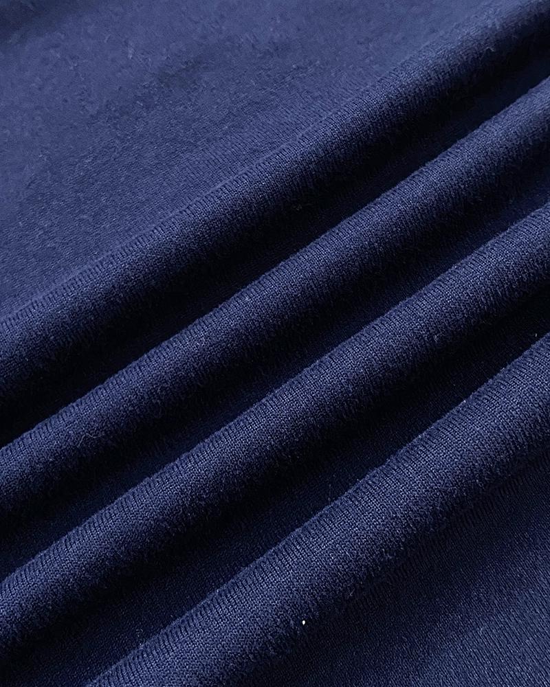 2 Pieces Outfit Anchor Print Round Neck Short Sleeve Casual Top and Striped Print Slim Fit Shorts Set