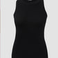 O Neck Sleeveless Basic Slim Fit Skinny Tank Casual Top(Without Pads)