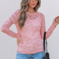 Blossom Floral Lace Sheer Long Sleeve Top