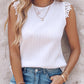 Contrast Lace Tied Detail Top