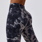 Seamless Butt Lift High Waist Tie Dye Yoga Pants Workout Leggings