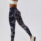 Seamless Butt Lift High Waist Tie Dye Yoga Pants Workout Leggings