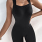 Seamless Square Neck Sleeveless Tank Top Tummy Control Bodysuit Romper