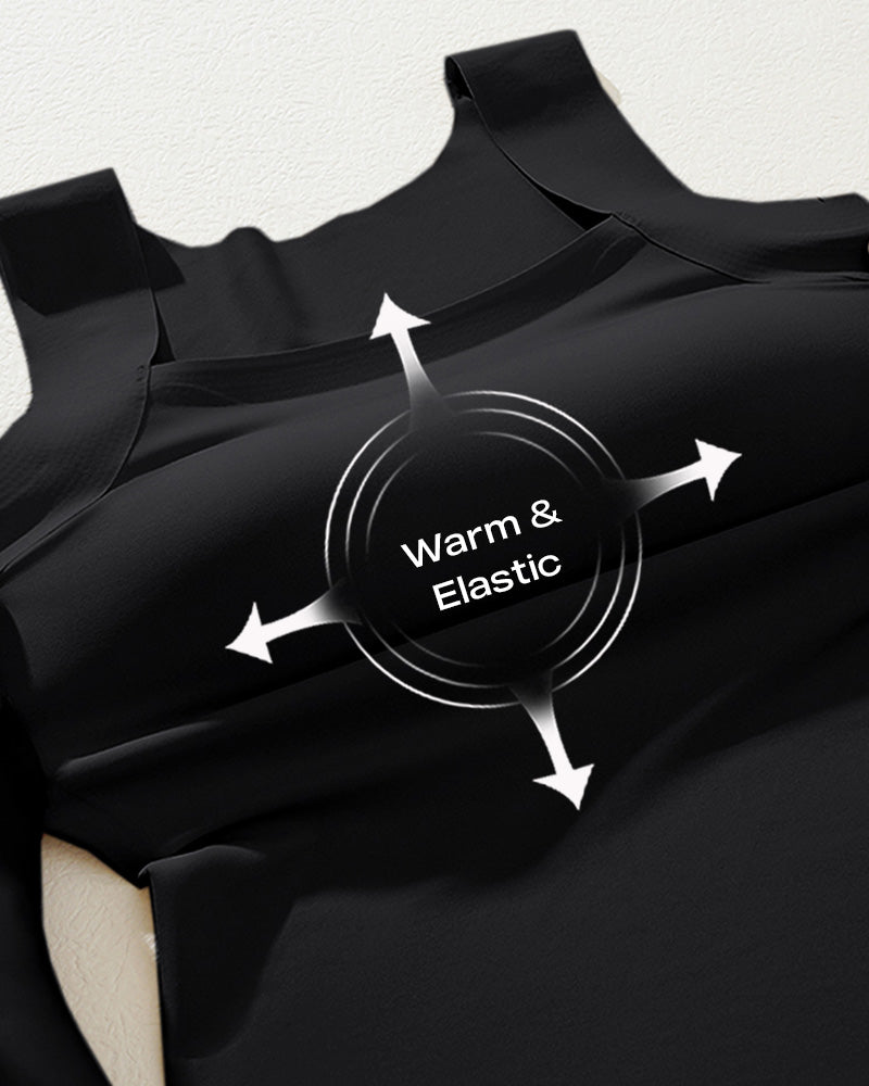 Seamless Square Neck Sleeveless Tank Top Tummy Control Bodysuit Romper