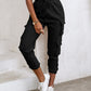 Pocket Design Cuffed Cargo Pants