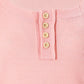 Button Detail Long Sleeve Top