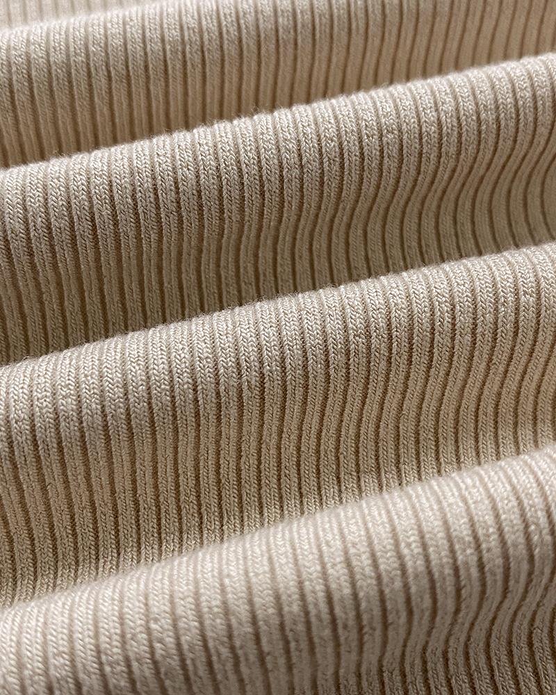 Round Neck Sleeveless Ribbed Bodysuit Casual Slim Fit Tank Top