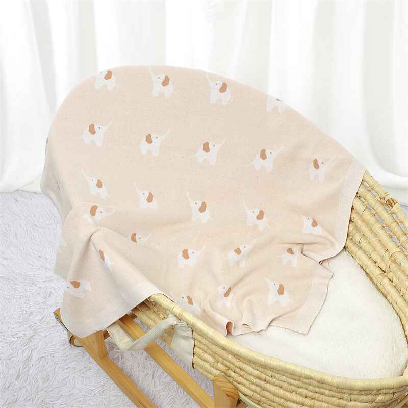 Apricot-Knitted-Baby-Blankets-Crib-Crochet-Blanket-Toddler-Security-Blanket-A068-Scenes-1