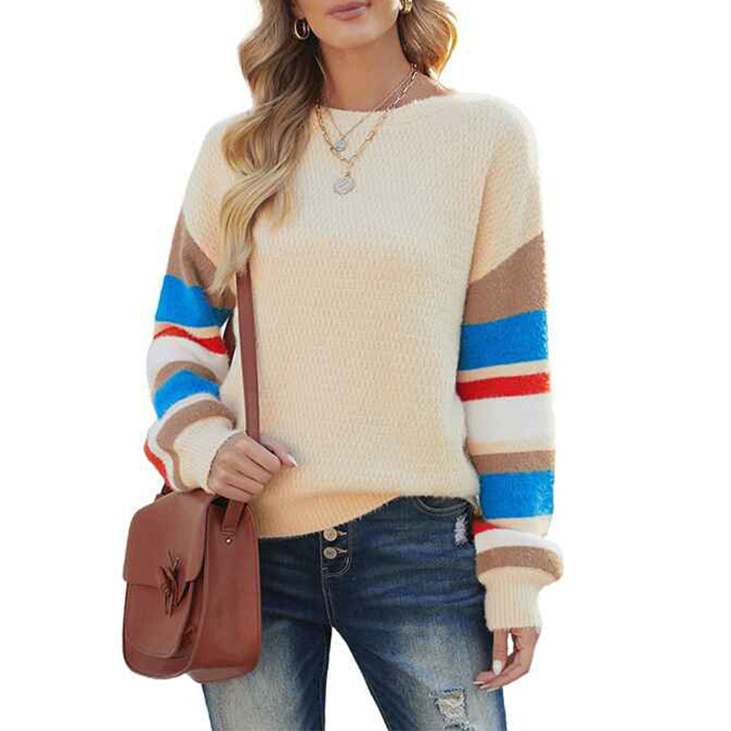 Apricot-Oversized-Sweater-for-Women-Lightweight-Color-Block-Pullover-Sweaters-Long-Sleeve-Solid-Color-Casual-Tops-K152