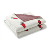 Beige-Knit-Baby-Blanket-100_-Cotton-Receiving-Blankets-Neutral-Swaddle-Soft-Blanket-Newborn-Boy-Girls-With-Cute-Radish-A060
