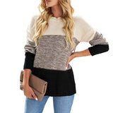 Black-Womens-Sweater-Pullover-Casual-Long-Sleeve-Crewneck-Color-Block-Pullover-Knit-Sweater-for-Women-K206