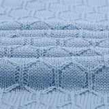 Blue-Baby-Blanket-Knit-Cellular-Toddler-Blankets-for-Boys-and-Girls-A043-Detail-2