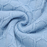 Blue-Baby-Blanket-Knit-Cellular-Toddler-Blankets-for-Boys-and-Girls-A043-Detail-4